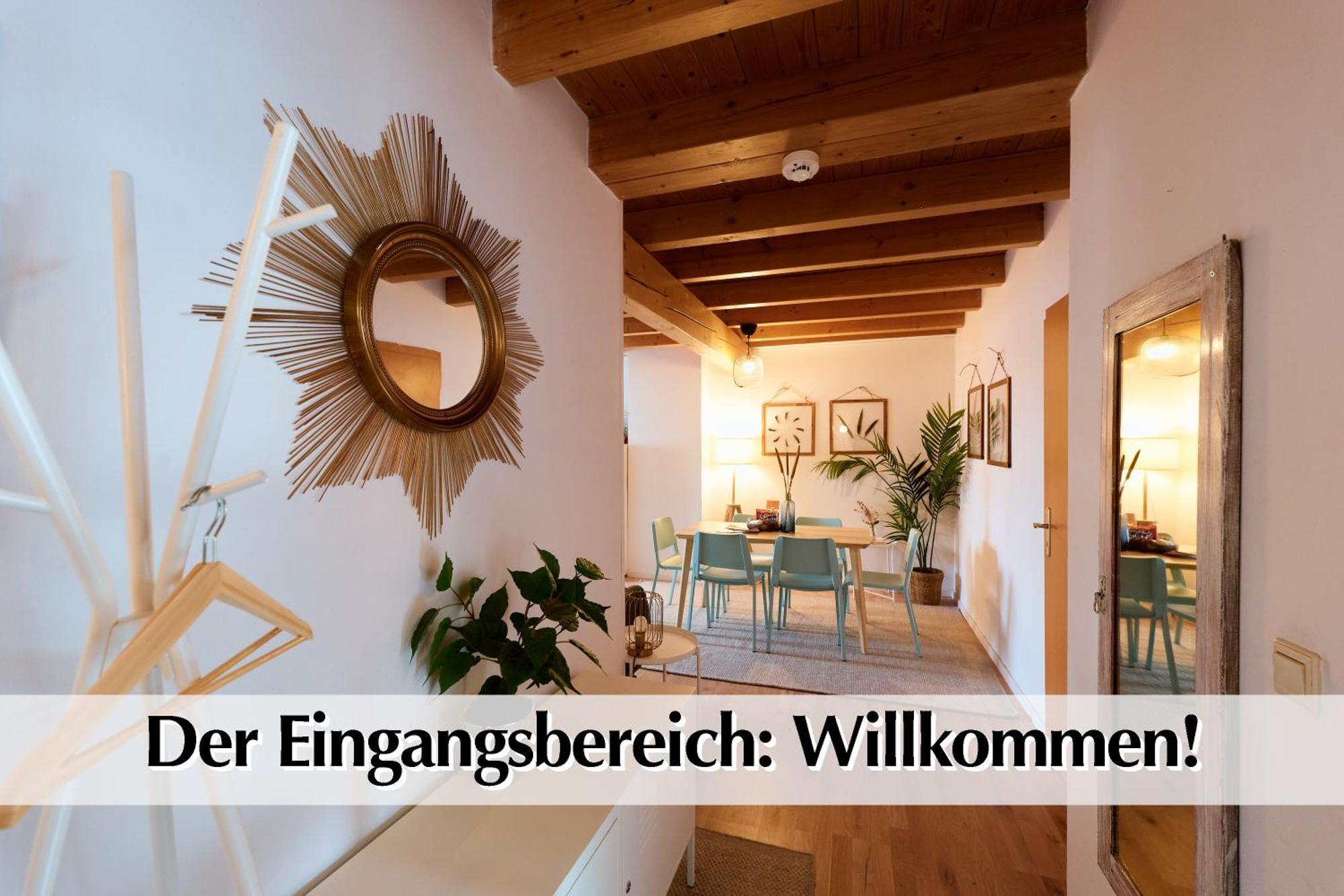 Helle 72Qm Maisonette Wohnung Im Herzen Erfurts Mit Kingsize Bett, Smart-Tv, Etc Exterior photo
