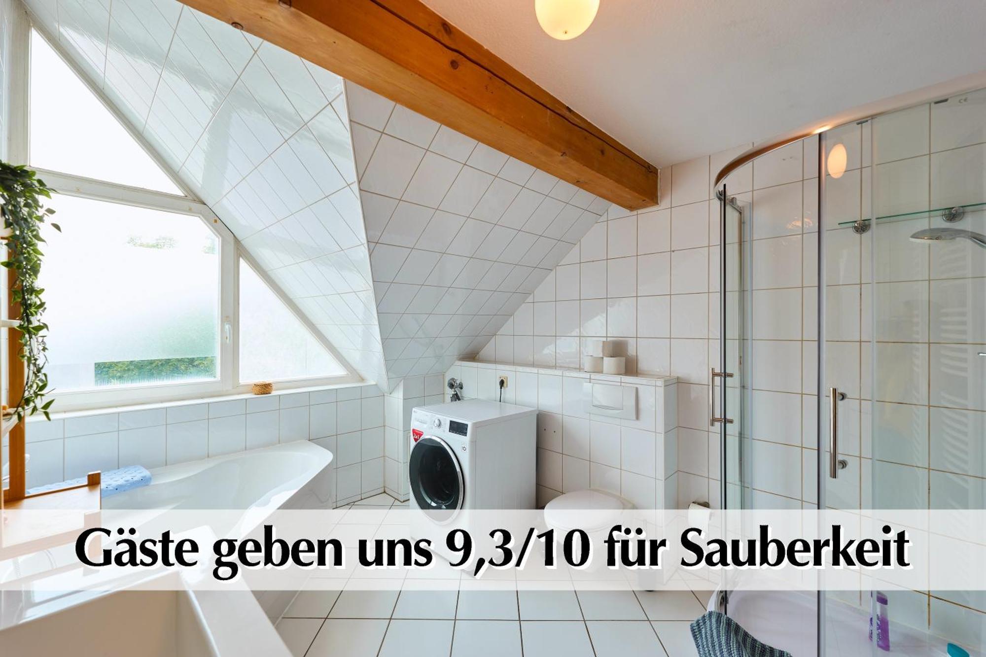 Helle 72Qm Maisonette Wohnung Im Herzen Erfurts Mit Kingsize Bett, Smart-Tv, Etc Exterior photo