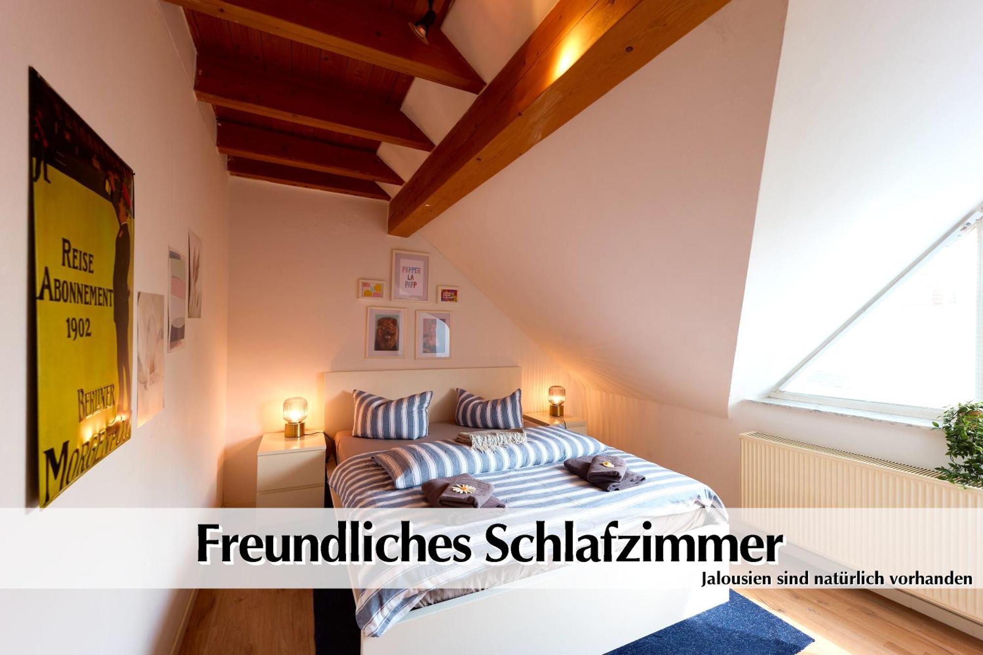 Helle 72Qm Maisonette Wohnung Im Herzen Erfurts Mit Kingsize Bett, Smart-Tv, Etc Exterior photo